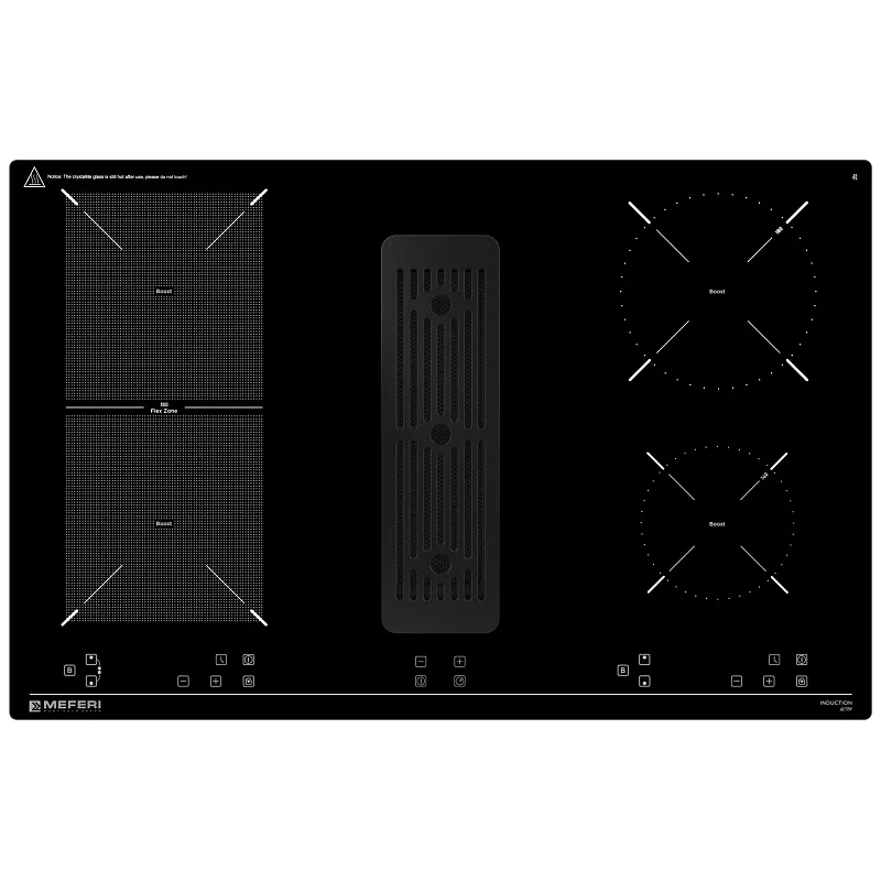 Варочная панель индукционная с вытяжкой MEFERI XSMART35IX ULTRA
