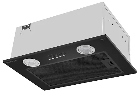 Вытяжка кухонная MEFERI INBOX45BK LIGHT, 45 см, встраиваемая, черная, производительность 650 м3/ч, 3 скорости, низкий уровень шума, режимы отвод и рециркуляция, гарантия 3 года Вытяжка кухонная MEFERI INBOX45BK LIGHT, 45 см, встраиваемая, черная, производительность 650 м3/ч, 3 скорости, низкий уровень шума, режимы отвод и рециркуляция, гарантия 3 года