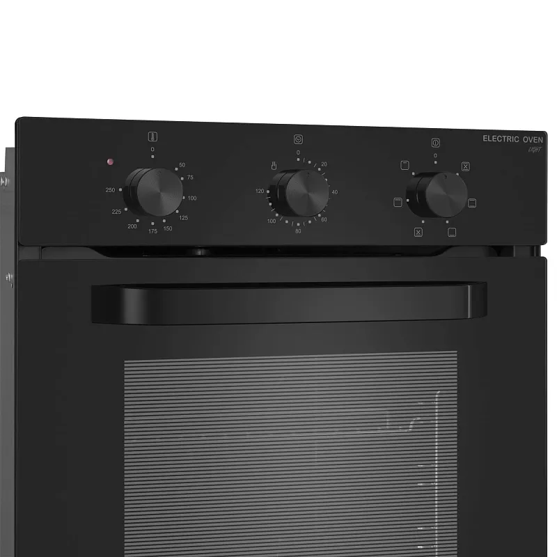 Комплект встраиваемой техники 45 см черный MEFERI MS45BK03