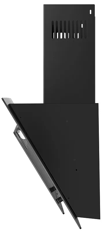 Вытяжка кухонная MEFERI AIRBOX60BK POWER, 60 см, наклонная, черная, стекло, производительность 900 м3/ч, 3 скорости, низкий уровень шума, режимы отвод и рециркуляция, гарантия 3 года