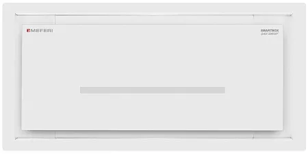Вытяжка кухонная MEFERI SMARTBOX60WH GLASS COMFORT, 60 см, встраиваемая, белая, стекло, производительность 950 м3/ч, 3 скорости, низкий уровень шума, режимы отвод и рециркуляция, гарантия 3 года Вытяжка кухонная MEFERI SMARTBOX60WH GLASS COMFORT, 60 см, встраиваемая, белая, стекло, производительность 950 м3/ч, 3 скорости, низкий уровень шума, режимы отвод и рециркуляция, гарантия 3 года