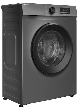 Стиральная машина с инвертором и паром узкая MEFERI MFW061014GR SLIM LIGHT отдельностоящая серая, глубина 34 см, загрузка 6,5 кг Стиральная машина с инвертором и паром узкая MEFERI MFW061014GR SLIM LIGHT отдельностоящая серая, глубина 34 см, загрузка 6,5 кг