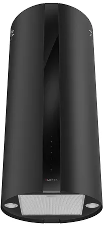 Вытяжка кухонная цилиндрическая островная MEFERI TUBE40BK ISLA COMFORT PLUS, 40 см, черная, производительность 1200 м3/ч, 5 скоростей, режимы отвод и рециркуляция, сенсорное управление, гарантия 3 года Вытяжка кухонная цилиндрическая островная MEFERI TUBE40BK ISLA COMFORT PLUS, 40 см, черная, производительность 1200 м3/ч, 5 скоростей, режимы отвод и рециркуляция, сенсорное управление, гарантия 3 года