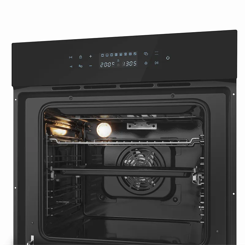 Комплект встраиваемой техники 60см черный MEFERI MS60BK04