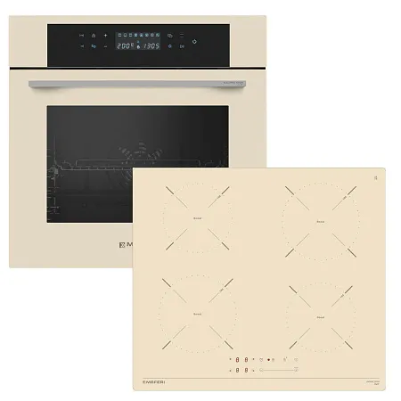 Комплект встраиваемой техники MEFERI 60см бежевый MS60BG29 Комплект встраиваемой техники MEFERI 60см бежевый MS60BG29