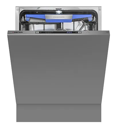 Посудомоечная машина встраиваемая MEFERI MDW6073 COMFORT, 60 см, напольная, 14 комплектов посуды, 7 программ, 3 корзины, автооткрывание, аквастоп, луч на полу, внутренняя подсветка Посудомоечная машина встраиваемая MEFERI MDW6073 COMFORT, 60 см, напольная, 14 комплектов посуды, 7 программ, 3 корзины, автооткрывание, аквастоп, луч на полу, внутренняя подсветка