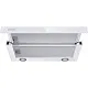 Вытяжка телескопическая кухонная MEFERI SLIDEBOX60WH GLASS ULTRA, 60 см, белая, стекло, производительность 850 м3/ч, 2 скорости, низкий уровень шума, режимы отвод и рециркуляция, гарантия 3 года