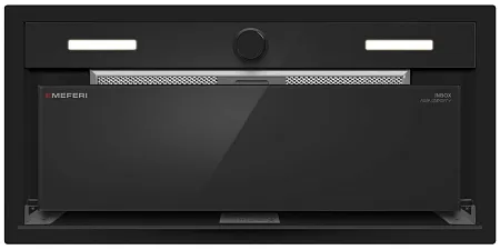 Вытяжка кухонная MEFERI INBOX60BK PUSH COMFORT PLUS, 60 см, встраиваемая, черная, производительность 1200 м3/ч, 3скорости, с утапливаемым переключателем, низкий уровень шума, режимы отвод и циркуляция, гарантия 3 года Вытяжка кухонная MEFERI INBOX60BK PUSH COMFORT PLUS, 60 см, встраиваемая, черная, производительность 1200 м3/ч, 3скорости, с утапливаемым переключателем, низкий уровень шума, режимы отвод и циркуляция, гарантия 3 года