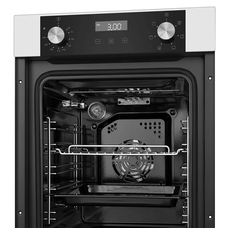 Комплект встраиваемой техники 45 см белый MEFERI MS45WH13