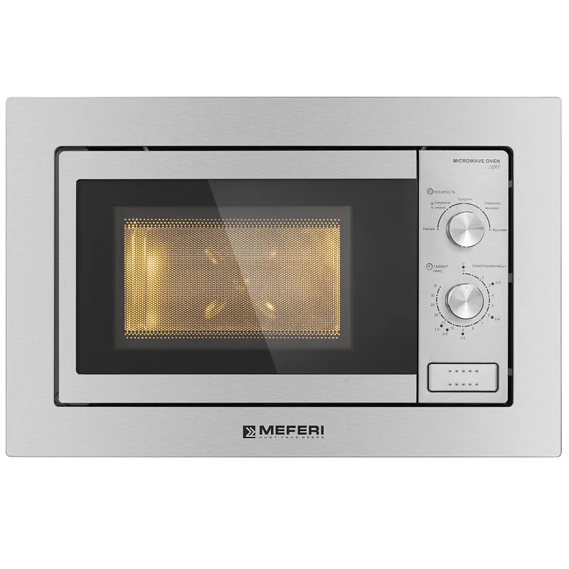Микроволновая печь встраиваемая MEFERI MMO6020IX LIGHT