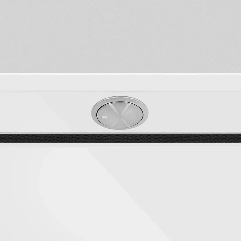 Вытяжка кухонная MEFERI INBOX60WH PUSH COMFORT PLUS, 60 см, встраиваемая, белая, производительность 1200м3/ч, 3 скорости, с утапливаемым переключателем, низкий уровень шума, режимы отвод и циркуляция, гарантия 3 года