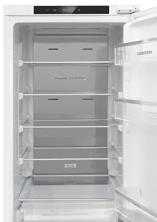 Холодильник встраиваемый, с инвертором MEFERI MBR193 TOTAL NO FROST ULTRA (модификация 2025), двухкамерный, двухдверный, перенавешиваемые двери, суперохлаждение, суперзаморозка, с зоной свежести, с металлической пластиной Metal Cooling Холодильник встраиваемый, с инвертором MEFERI MBR193 TOTAL NO FROST ULTRA (модификация 2025), двухкамерный, двухдверный, перенавешиваемые двери, суперохлаждение, суперзаморозка, с зоной свежести, с металлической пластиной Metal Cooling