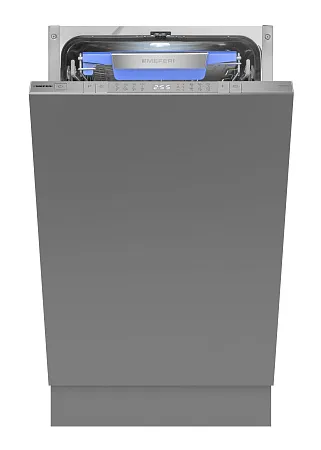 Посудомоечная машина узкая встраиваемая с инвертором MEFERI MDW4583 COMFORT PLUS, 45 см, 10 комплектов посуды, автооткрывание дверцы, аквастоп, луч на полу, внутренняя подсветка, половинная загрузка, таймер Посудомоечная машина узкая встраиваемая с инвертором MEFERI MDW4583 COMFORT PLUS, 45 см, 10 комплектов посуды, автооткрывание дверцы, аквастоп, луч на полу, внутренняя подсветка, половинная загрузка, таймер
