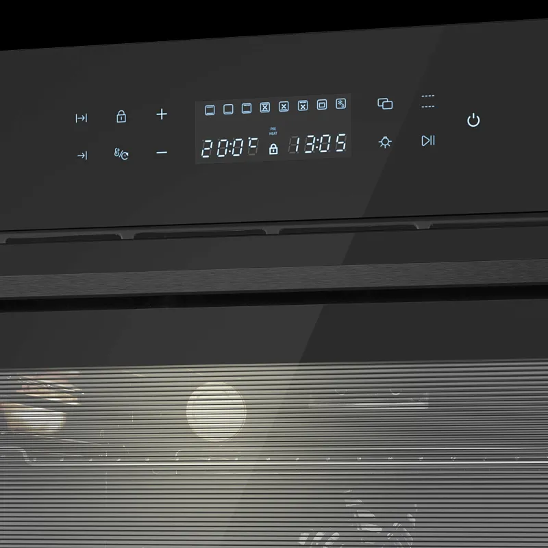 Комплект встраиваемой техники 60см черный MEFERI MS60BK13