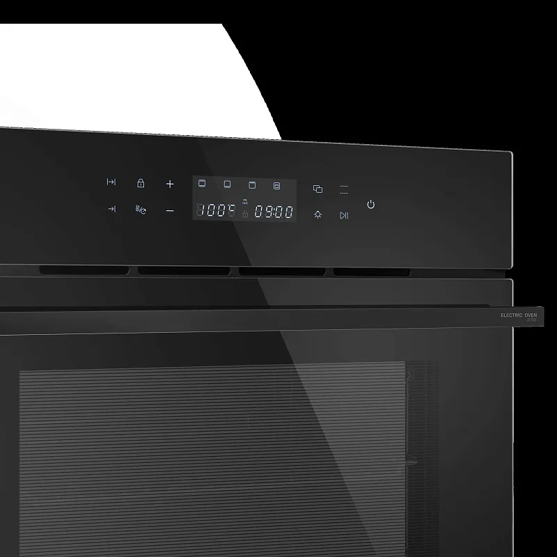 Комплект встраиваемой техники 60см черный MEFERI MS60BK72