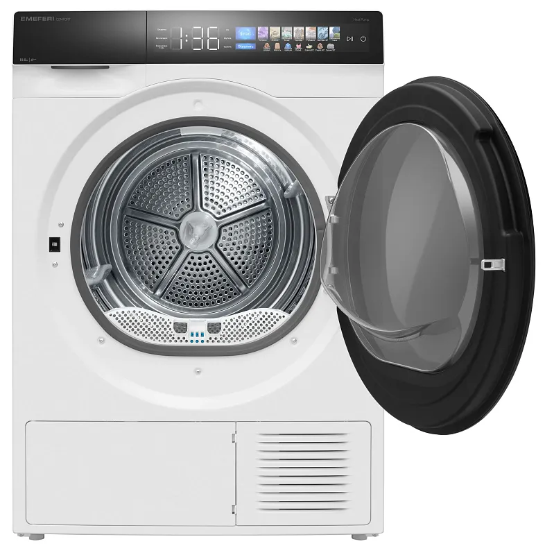 Сушильная машина с инвертором и тепловым насосом MEFERI MDR1016WH HP COMFORT