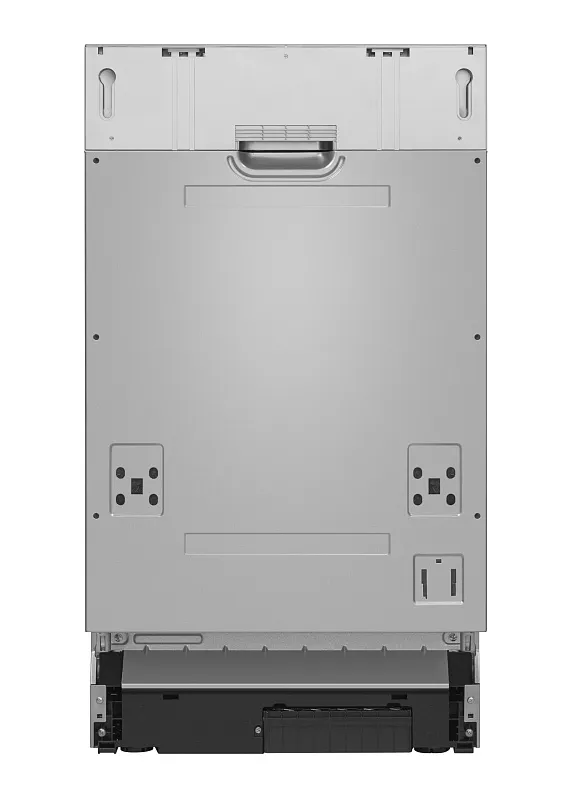 Посудомоечная машина узкая встраиваемая MEFERI MDW4573 COMFORT, 45 см, 10 комплектов посуды, с автооткрыванием, с аквастопом, луч на полу, внутренняя подсветка,отсрочка, таймер