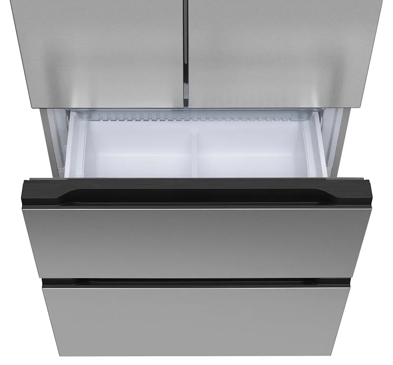 Холодильник отдельностоящий, с инвертором MEFERI MFR83IX TOTAL NO FROST FRENCH DOOR COMFORT, двухкамерный, с зоной свежести, с льдогенератором