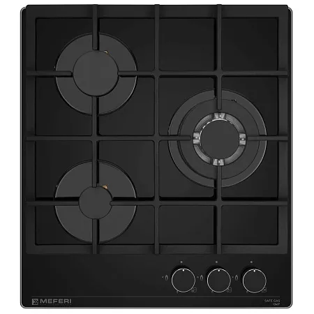 Варочная панель газовая MEFERI MGH453BK GLASS POWER Варочная панель газовая MEFERI MGH453BK GLASS POWER