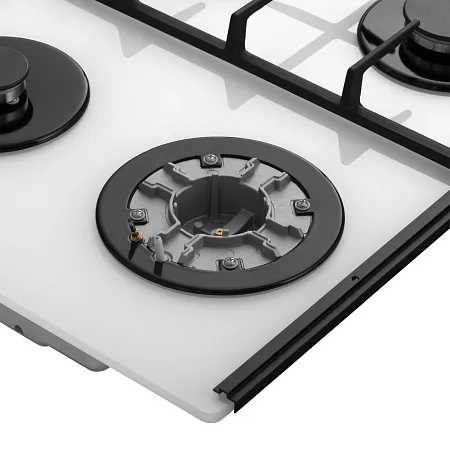 Варочная панель газовая MEFERI MGH604WH GLASS POWER Варочная панель газовая MEFERI MGH604WH GLASS POWER