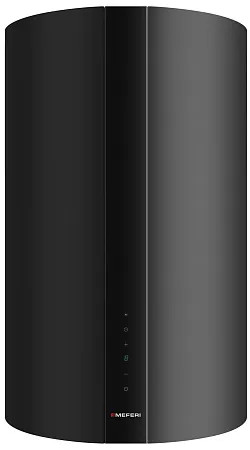 Вытяжка кухонная цилиндрическая настенная MEFERI TUBE40BK COMFORT PLUS, 40 см, черная, производительность 1200 м3/ч, 5 скоростей, низкий уровень шума, режимы отвод и рециркуляция, сенсорное управление, гарантия 3 года Вытяжка кухонная цилиндрическая настенная MEFERI TUBE40BK COMFORT PLUS, 40 см, черная, производительность 1200 м3/ч, 5 скоростей, низкий уровень шума, режимы отвод и рециркуляция, сенсорное управление, гарантия 3 года