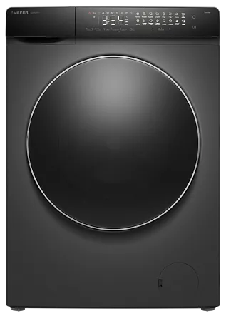 Стиральная машина с инвертором и паром MEFERI MFW121416GR COMFORT PLUS отдельностоящая серая, загрузка 12 кг, с сенсорным управлением Стиральная машина с инвертором и паром MEFERI MFW121416GR COMFORT PLUS отдельностоящая серая, загрузка 12 кг, с сенсорным управлением