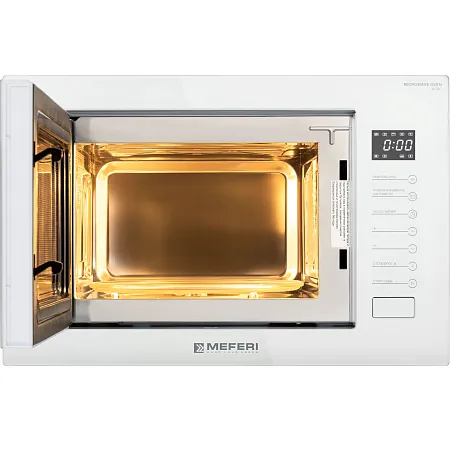Микроволновая печь встраиваемая MEFERI MMO6025WH ULTRA Микроволновая печь встраиваемая MEFERI MMO6025WH ULTRA