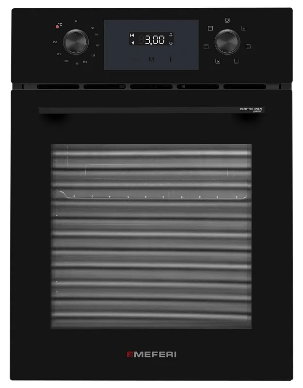 Комплект встраиваемой техники MEFERI 45см черный MS45BK26