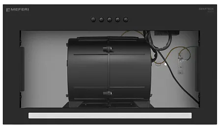 Вытяжка кухонная MEFERI SMARTBOX52BK POWER, 52 см, встраиваемая, черная, производительность 900 м3/ч, 3 скорости, низкий уровень шума, режимы отвод и рециркуляция, гарантия 3 года Вытяжка кухонная MEFERI SMARTBOX52BK POWER, 52 см, встраиваемая, черная, производительность 900 м3/ч, 3 скорости, низкий уровень шума, режимы отвод и рециркуляция, гарантия 3 года