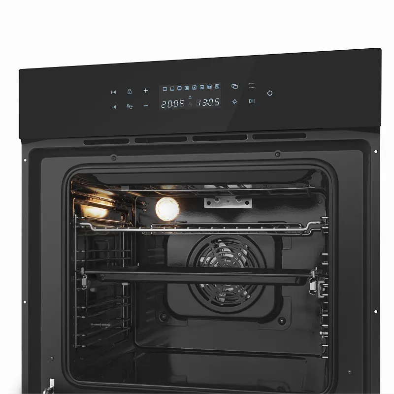 Комплект встраиваемой техники 60см черный MEFERI MS60BK04