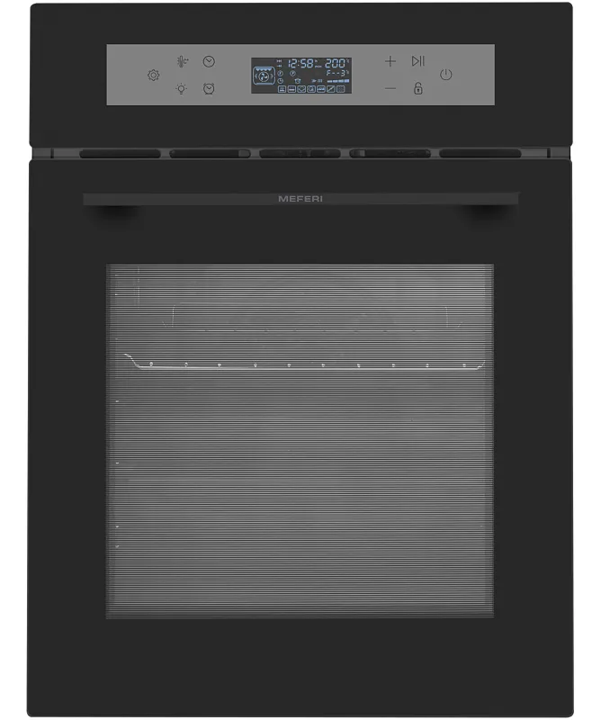 Фото dukhovoy_shkaf_elektricheskiy_meo4511bk_comfort_plus на сайте meferi-home.ru Духовой шкаф электрический MEFERI MEO4511BK COMFORT PLUS - изображение dukhovoy_shkaf_elektricheskiy_meo4511bk_comfort_plus