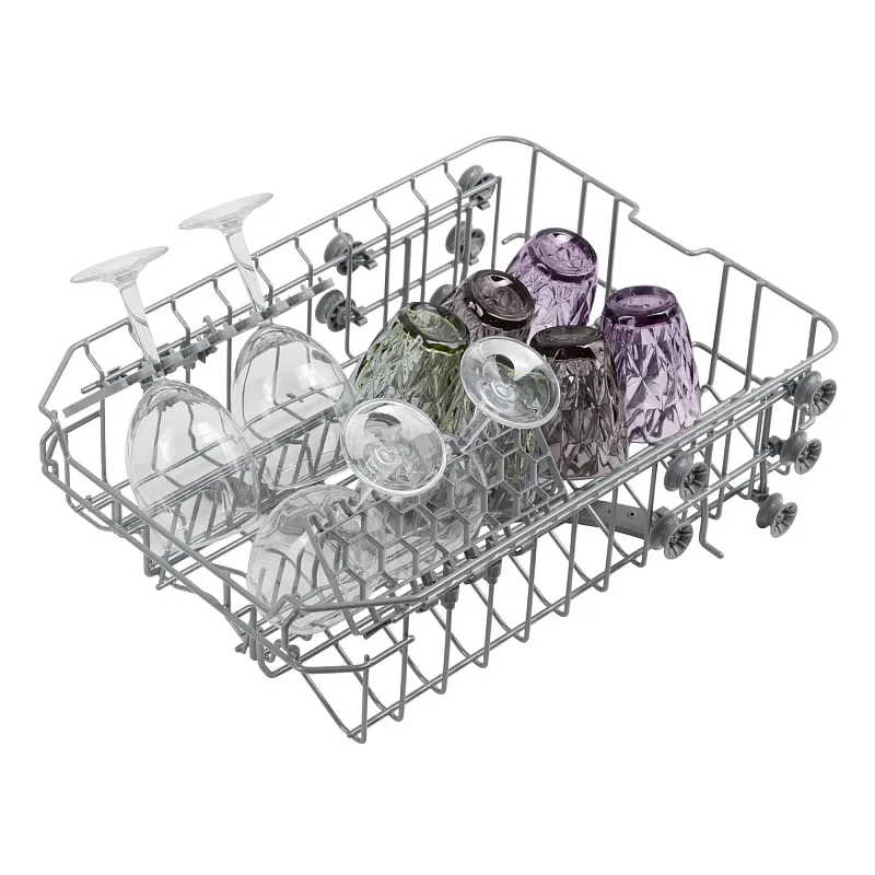 Посудомоечная машина узкая встраиваемая MEFERI MDW4563 POWER, 45 см, 10 комплектов посуды, 6 программ, защита от протечек, половинная загрузка, отсрочка, таймер