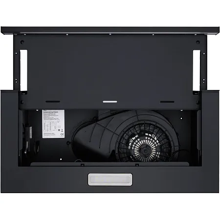 Вытяжка телескопическая кухонная MEFERI SLIDEBOX60BK LIGHT, 60 см, черный, производительность 650 м3/ч, 2 скорости, низкий уровень шума, режимы отвод и рециркуляция, гарантия 3 года Вытяжка телескопическая кухонная MEFERI SLIDEBOX60BK LIGHT, 60 см, черный, производительность 650 м3/ч, 2 скорости, низкий уровень шума, режимы отвод и рециркуляция, гарантия 3 года