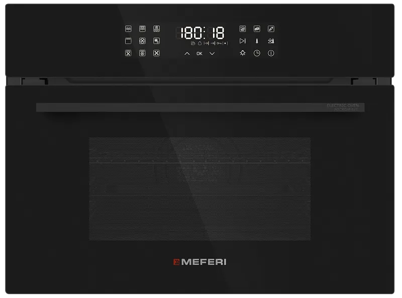 Духовой шкаф электрический MEFERI MEO609BK MICROWAVE
