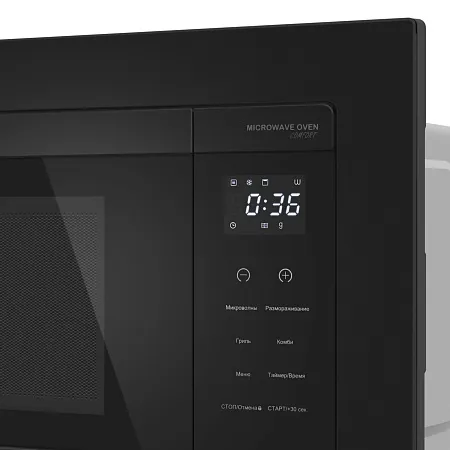 Микроволновая печь встраиваемая MEFERI MMO6020BK COMFORT Микроволновая печь встраиваемая MEFERI MMO6020BK COMFORT