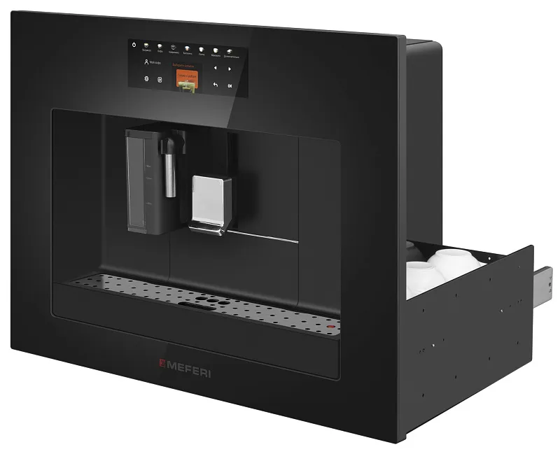 Кофемашина встраиваемая MEFERI MCM6010BK COMFORT PLUS