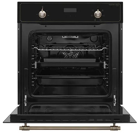 Комплект встраиваемой техники MEFERI 60см черный MS60BK77 Комплект встраиваемой техники MEFERI 60см черный MS60BK77