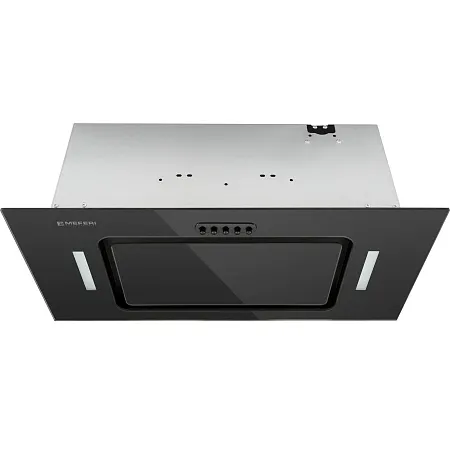 Вытяжка кухонная MEFERI INBOX60BK GLASS ULTRA, 60 см, встраиваемая, черная, стекло, производительность 900 м3/ч, 3 скорости, низкий уровень шума, режимы отвод и рециркуляция, гарантия 3 года Вытяжка кухонная MEFERI INBOX60BK GLASS ULTRA, 60 см, встраиваемая, черная, стекло, производительность 900 м3/ч, 3 скорости, низкий уровень шума, режимы отвод и рециркуляция, гарантия 3 года