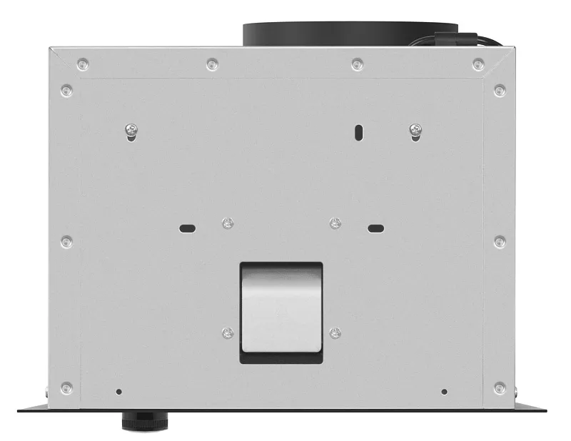 Вытяжка кухонная MEFERI INBOX60BK PUSH COMFORT PLUS, 60 см, встраиваемая, черная, производительность 1200 м3/ч, 3скорости, с утапливаемым переключателем, низкий уровень шума, режимы отвод и циркуляция, гарантия 3 года