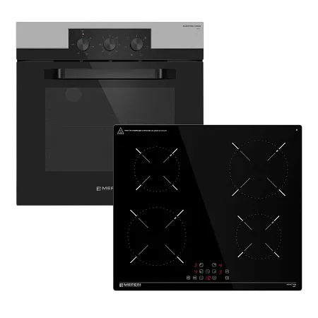 Комплект встраиваемой техники 60см нержавеющая сталь MEFERI MS60IX13 Комплект встраиваемой техники 60см нержавеющая сталь MEFERI MS60IX13