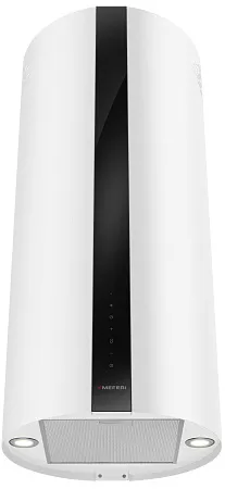Вытяжка кухонная цилиндрическая островная MEFERI TUBE40WH ISLA COMFORT PLUS, 40 см, белая, производительность 1200 м3/ч, 5 скоростей, режимы отвод и рециркуляция, сенсорное управление, гарантия 3 года Вытяжка кухонная цилиндрическая островная MEFERI TUBE40WH ISLA COMFORT PLUS, 40 см, белая, производительность 1200 м3/ч, 5 скоростей, режимы отвод и рециркуляция, сенсорное управление, гарантия 3 года