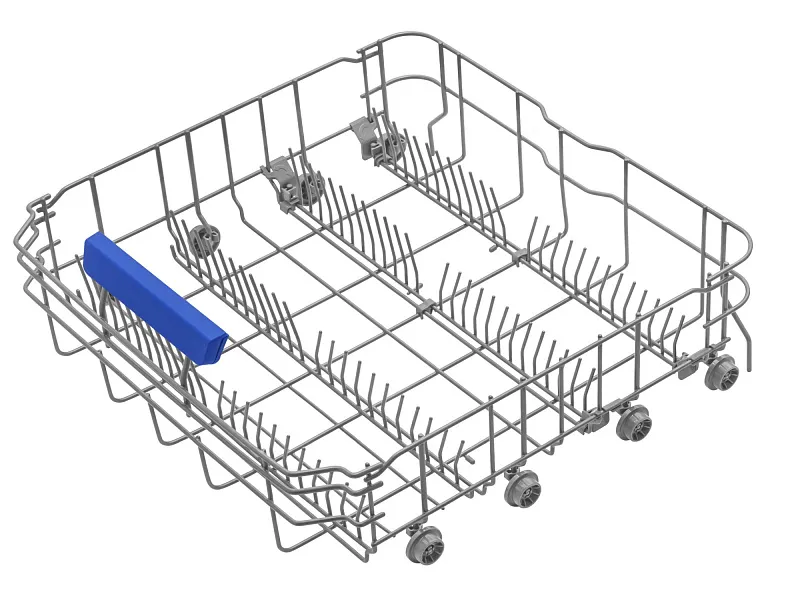 Посудомоечная машина встраиваемая MEFERI MDW6073 COMFORT, 60 см, напольная, 14 комплектов посуды, 7 программ, 3 корзины, автооткрывание, аквастоп, луч на полу, внутренняя подсветка