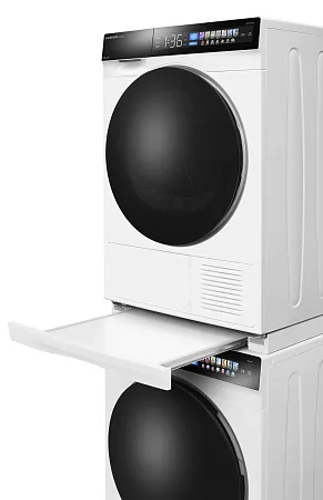 Колонна из стиральной и сушильной машин белая MEFERI MS10WH82 COMFORT Колонна из стиральной и сушильной машин белая MEFERI MS10WH82 COMFORT