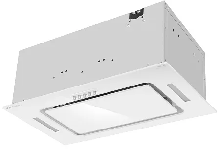 Вытяжка кухонная MEFERI INBOX52WH GLASS ULTRA, 52 см, встраиваемая, белая, стекло, производительность 900 м3/ч, 3 скорости, низкий уровень шума, режимы отвод и рециркуляция, гарантия 3 года Вытяжка кухонная MEFERI INBOX52WH GLASS ULTRA, 52 см, встраиваемая, белая, стекло, производительность 900 м3/ч, 3 скорости, низкий уровень шума, режимы отвод и рециркуляция, гарантия 3 года