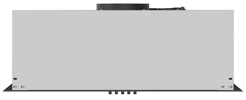 Вытяжка кухонная MEFERI SMARTBOX60BK GLASS POWER, 60 см, встраиваемая, черная, стекло, производительность 900 м3/ч, 3 скорости, низкий уровень шума, режимы отвод и рециркуляция, гарантия 3 года