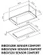 Вытяжка кухонная MEFERI INBOX52IX SENSOR COMFORT, 52 см, встраиваемая, серая, производительность 950 м3/ч, 3 скорости, низкий уровень шума, режимы отвод и рециркуляция, сенсорное управление, пульт дистанционного управления, гарантия 3 года Вытяжка кухонная MEFERI INBOX52IX SENSOR COMFORT, 52 см, встраиваемая, серая, производительность 950 м3/ч, 3 скорости, низкий уровень шума, режимы отвод и рециркуляция, сенсорное управление, пульт дистанционного управления, гарантия 3 года