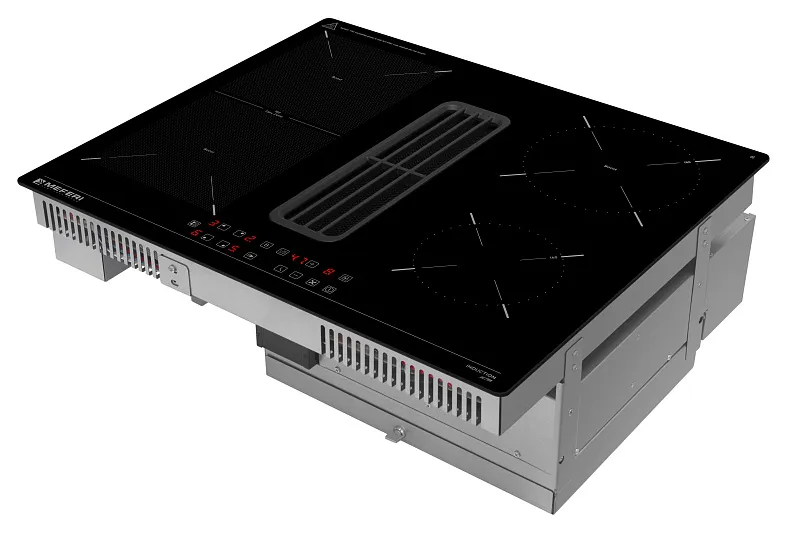 Варочная панель индукционная с вытяжкой MEFERI XSMART60BK ULTRA