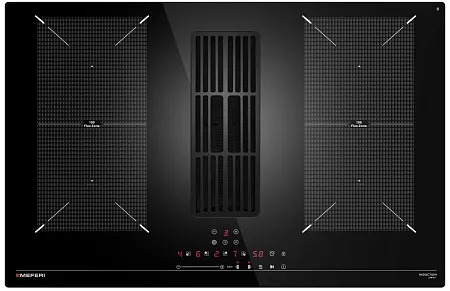 Варочная панель индукционная с вытяжкой MEFERI XSMART75BK COMFORT