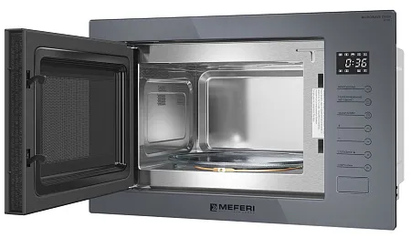 Микроволновая печь встраиваемая MEFERI MMO6025GR ULTRA Микроволновая печь встраиваемая MEFERI MMO6025GR ULTRA