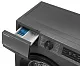 Стиральная машина с инвертором и паром узкая MEFERI MFW061014GR SLIM LIGHT отдельностоящая серая, глубина 34 см, загрузка 6,5 кг